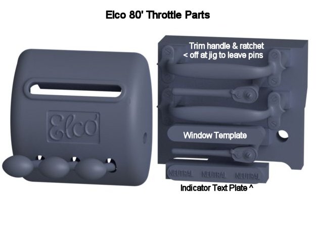 3D Printed Throttle Quadrant