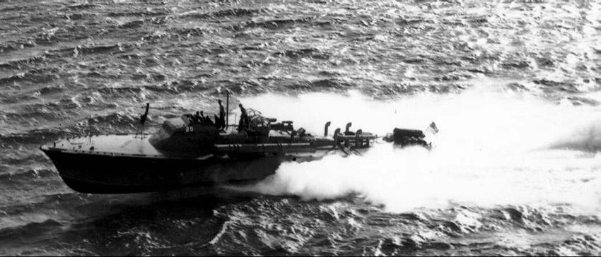 PT 25 off Markus Island, 1942