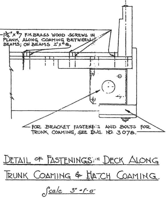 Elco PT Boat 103 Class Coaming