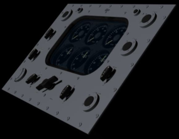Elco PT Boat 103 Class Control Panel