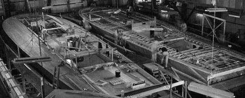 Elco PT Boat Construction
