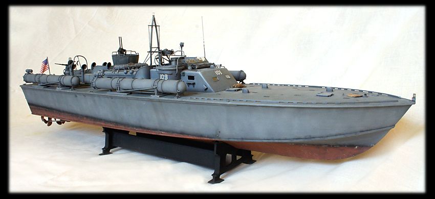 Stuart Hurley Italeri PT 109 Build