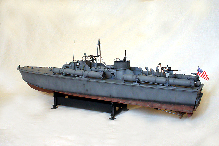 Stuart Hurley Italeri PT 109 Build