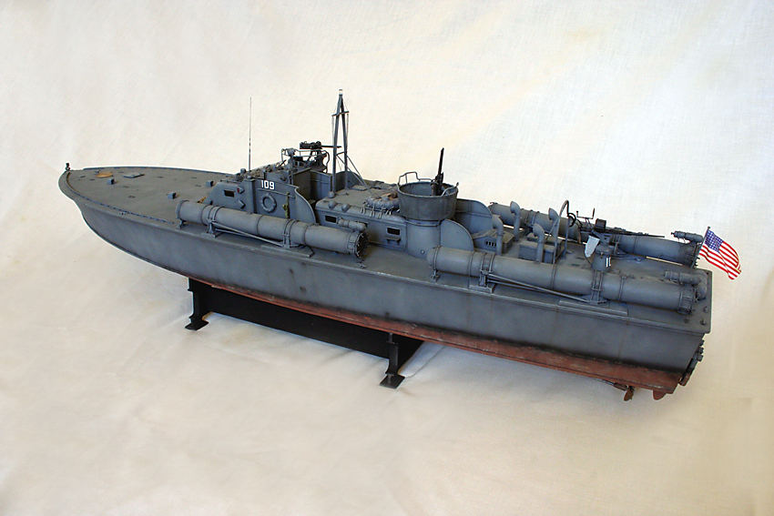 Stuart Hurley Italeri PT 109 Build